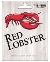 Red Lobster $15-$100 Gift Card
