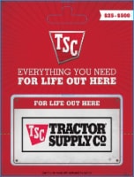 Tractor Supply Company $25-$500 Gift Card