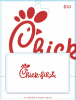 Chick-fil-A $10 Gift Card