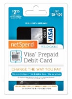NetSpend Visa Reloadable Prepaid Debit Card VL $20-$500