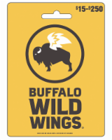 Buffalo Wild Wings® $15-$250 Gift Card