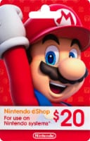 Nintendo Wii $20 Gift Card