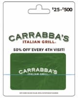 Carrabba's $25-$500 Gift Card Perspective: Main