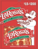 La Rosa $15-$500 Gift Card Perspective: Main