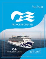 Princess Cruise Line $50-$500 Gift Card Perspective: Main