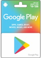 Google Play $10-$200 Gift Card