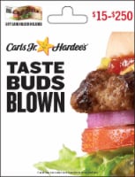 Hardee's & Carl Jr. $15-$250 Gift Card Perspective: Main