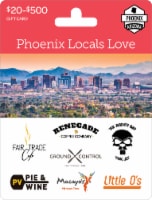 Phoenix Locals Love $20-$500 Gift Card
