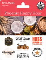 Phoenix Happy Hour $20-$500 Gift Card Perspective: Main