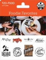 Cincinnati Foodie Favorites $20-$500 Gift Card Perspective: Main