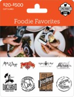 Cincinnati Foodie Favorites $20-$500 Gift Card Perspective: Main
