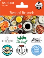 Cincinnati Best of Brunch $20-$500 Gift Card Perspective: Main
