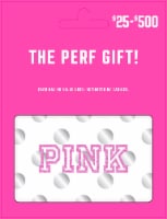 Pink $25-$500 Gift Card