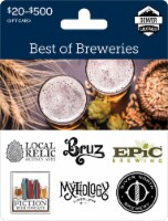 Denver Best of Breweries $20-$500 Gift Card Perspective: Main