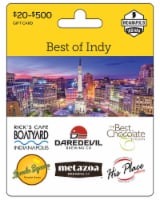 Indianapolis Best of Indy $20-$500 Gift Card Perspective: Main