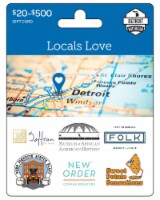 Detroit Locals Love $20-$500 Gift Card Perspective: Main