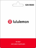 Lululemon Gift Card ($25-500) Perspective: Main