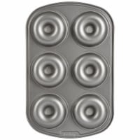 GoodCook Nonstick Steel 6-Cavity Medium-Size Donut Baking Pan Perspective: Main