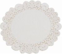 Sweet Creations Doilies - 24 Pack - White - 10 Inch Perspective: Main