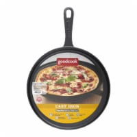 GoodCook® Cast Iron Pizza Pan Perspective: Main