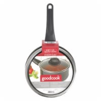 GoodCook® Sauce Pan With Lid - Black Perspective: Main