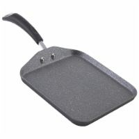 Bialetti Impact Nonstick Square Griddle - Black