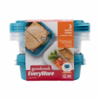 Meal Prep 2 Compartments, Rectangle, 10-Piece Set - GoodCook