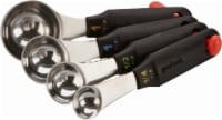 GoodCook® Measuring Spoons - 4 Piece - Black