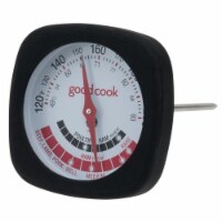 Good Cook Meat Thermometer, Silver Perspective: Main