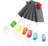 GoodCook White/Gray Pro Measuring Spoons Perspective: Main
