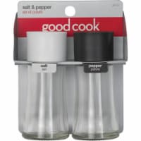 GoodCook™ Salt and Pepper Shakers - Black/White