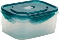 GoodCook® Rectangular Food Storage Set - Green Perspective: Main