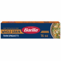 Barilla Whole Grain Thin Spaghetti Non-GMO Verified & Kosher Pasta