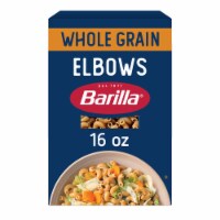 Barilla Whole Grain Elbows Macaroni Non-GMO and Kosher Pasta