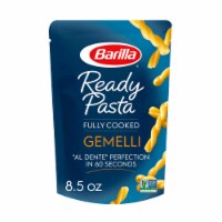 Barilla Ready Pasta Fully Cooked Non-GMO Certified Gemelli Pouch