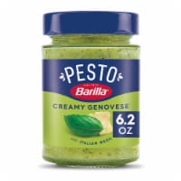 Barilla Creamy Genovese Pesto with Italian Basil Pasta Sauce and Spread Perspective: Main