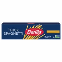 Barilla Thick Spaghetti Pasta, Quality Non-GMO and Kosher Certified Pasta Perspective: Main
