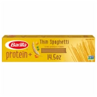 Barilla Protein+ Plus Thin Spaghetti Non-GMO & Plant-Based Pasta