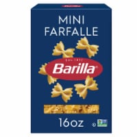 Barilla Mini Farfalle Bow Tie Non GMO Certified amp Kosher Pasta 16 oz 