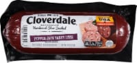 Cloverdale Meats Tangy Summer Sausage with Pepper Jack Cheese