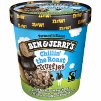 Ben & Jerry's Chillin' the Roast Truffles Ice Cream Perspective: Main