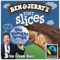 Ben & Jerry's The Tonight Dough Pint Slices Caramel Ice Cream Bars