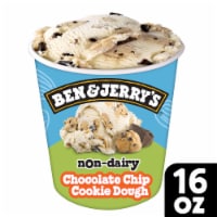 Ben & Jerry's Non-Dairy Chocolate Chip Cookie Dough Frozen Dessert Perspective: Main