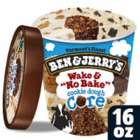 Ben & Jerry's Wake & No Bake Cookie Dough Core Ice Cream Perspective: Main