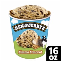 Ben & Jerry's Gimme S'more™ Toasted Marshmallow Ice Cream Pint Perspective: Main