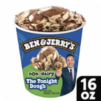 Ben & Jerry's Dairy Free The Tonight Dough™ with Oat Milk Base Frozen Dessert Pint Perspective: Main
