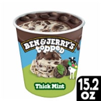 Ben & Jerry's Topped Thick Mint with Chocolate Ice Cream Pint