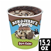Ben & Jerry's Dirt Cake Topped Ice Cream