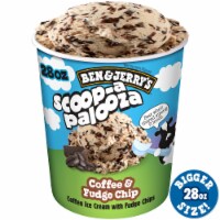 Ben & Jerry's Scoop-A-Palooza Coffee & Fudge Chip Ice Cream, 28 oz