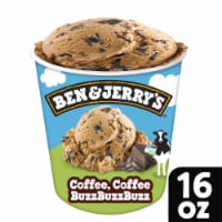Ben & Jerry's Coffee Coffee BuzzBuzzBuzz! Ice Cream Pint Perspective: Main